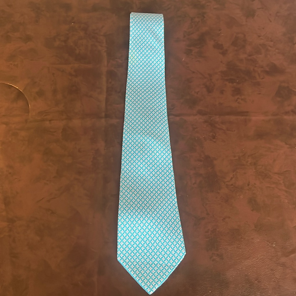 Salvatore Ferragamo Light Blue Tie